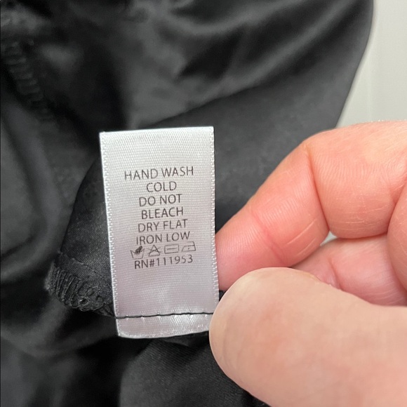 Active USA Women's Black Hooded Drawstring Utility Anorak Jacket - Picture 7 of 7